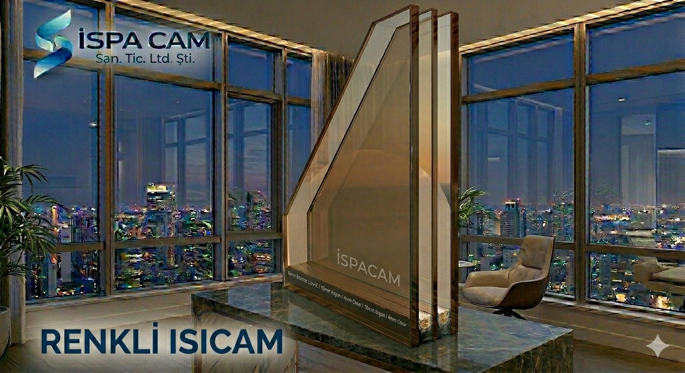 renkli ısıcam